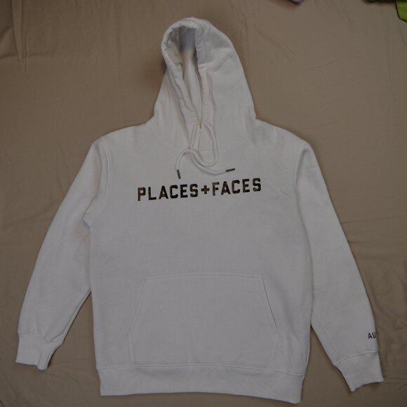 PLACES+FACES White Hoodie Sweatshirt - Picture 1 of 5